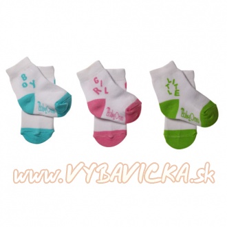 Ponožky bavlnené BabyOno, 0-6m, modrá