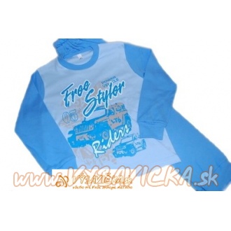 Pyžama autíčko Free Styler Riders 05 modrá