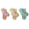 Ponožky protišmykové bavlnené BabyOno, 6-12m, modrá