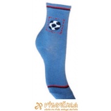 Ponožky klasické lopta modrá
