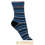 Ponožky klasické Future STYLE modrotmavomodrá