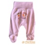 Polodupačky klasické so širokým pásom pre dojčatá s obrázkom na zadočku ježko good night baby ružová
