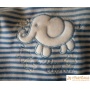 Súprava dupačková pre dojčatá sloník little elephand bielomodrá