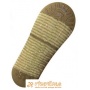 Ponožky protišmykové s protišmykovou vrstvou s vrstvou zo silikónu vláčik Choo svetlomodrá